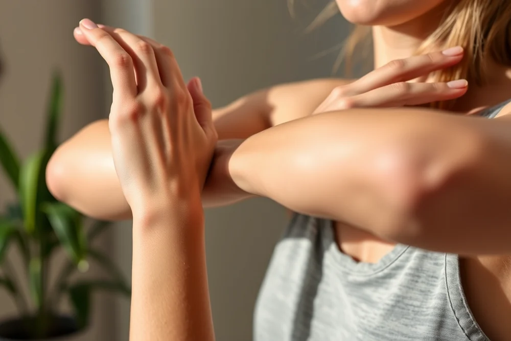 wrist & neck relief at home & no equipment — Wrist & Neck Relief At Home & No Equipment (step by step)