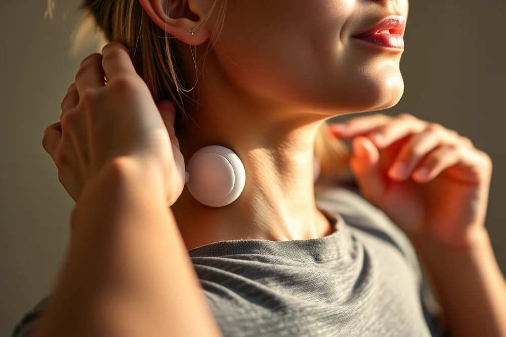 essential neck relief device — Essential Neck Relief Device (step by step)
