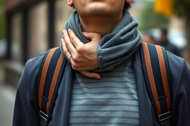 modern hand wrapped around neck — Modern Hand Wrapped Around Neck (step by step)